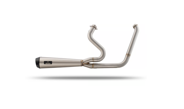 Malparidos  2-1 exhaust system in Stainless Steel with a brushed 'Works' finish - für Harley Davidson 99-05 5-sp Dyna 88" (1450cc) models (NU) Euro 2/3 Auspuffanlage ECE-Typgenehmigung