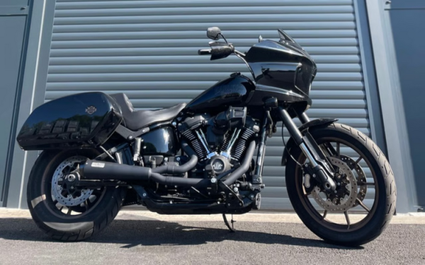 Malparidos  2-1 exhaust system in Stainless steel with a brushed 'Works' finish - für Harley Davidson 86-99 Evo Softail; 88-94 FXR models (NU) Euro 0/1/2 Auspuffanlage ECE-Typgenehmigung