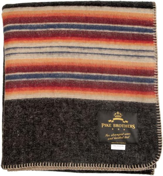 Pike Brothers 1969 Decke faded black / beige - Mexican Chicano Harley Davidson