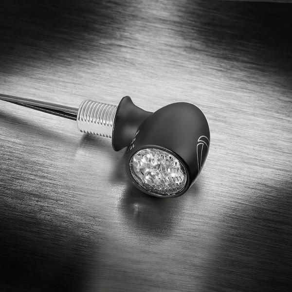 Atto® WL - LED Mini Positionslicht, schwarz, vorne beidseitig
