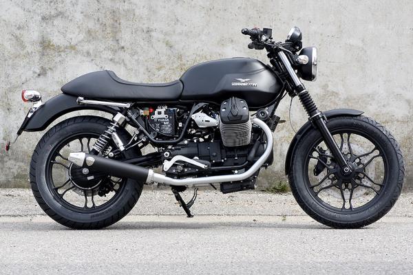PENZL AUSPUFFANLAGE FÜR - Moto Guzzi® - Naked Bike - V7 Racer -  Baujahr 2014 bis 2015 - nur mit manuelle Steuerung