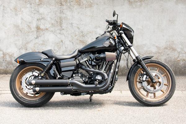 PENZL AUSPUFFANLAGE FÜR - Harley-Davidson - Dyna Low Rider S (FXDLS) - Motor TC110 - Baujahr 2010 - 2017  - mit manuelle Steuerung oder Elektronische Steuerung