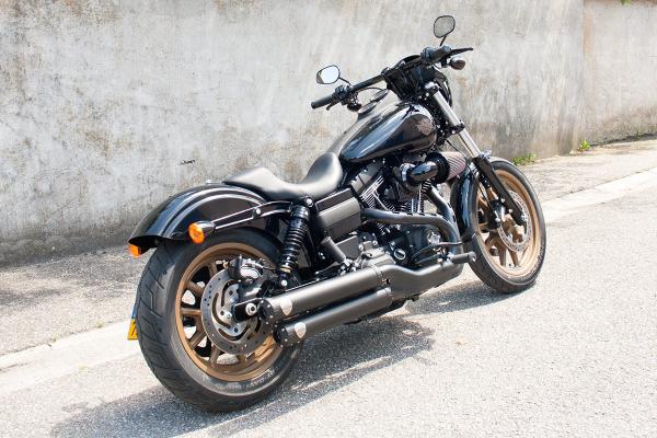 PENZL AUSPUFFANLAGE FÜR - Harley-Davidson - Dyna Low Rider S (FXDLS) - Motor TC110 - Baujahr 2010 - 2017  - mit manuelle Steuerung oder Elektronische Steuerung
