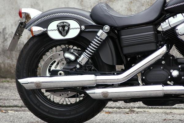 PENZL AUSPUFFANLAGE FÜR - Harley-Davidson - Dyna Super Glide Custom (FXDC)  - Motor TC88/TC96/TC103 - Baujahr 2005 bis 2014 - mit manuelle oder elektronische Steuerung
