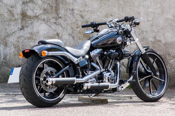 PENZL AUSPUFFANLAGE FÜR - Harley-Davidson - Softail Rocker (FXCW) - Motor TC96 - Baujahr 2007 bis 2011