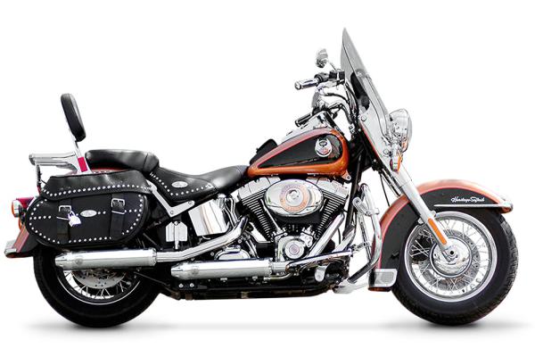 PENZL AUSPUFFANLAGE FÜR - Harley-Davidson - CVO Convertible (FLSTSE)   - Motor TC110 - Baujahr 2010 bis 2013 - mit mechanische oder elektronische Steuerung