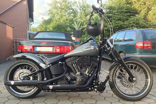 PENZL AUSPUFFANLAGE FÜR - Harley-Davidson - CVO Deluxe (FLSTNSE)  - Motor TC110 - Baujahr 2014 bis 2015 - mit mechanische oder elektronische Steuerung