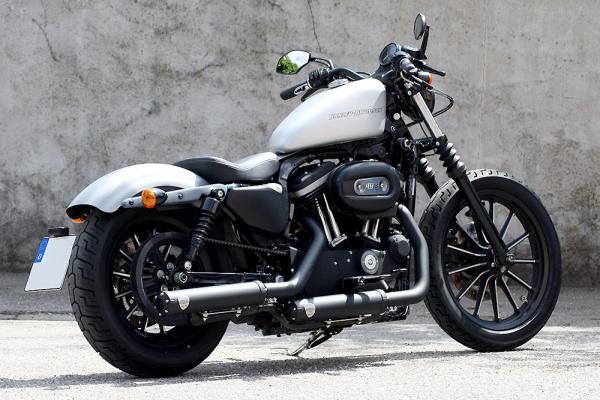 PENZL AUSPUFFANLAGE FÜR - Harley-Davidson - 883 Hugger (XL883H)  - Motor 883 - Baujahr 1988 bis 2003 - nur mit manuelle Steuerung