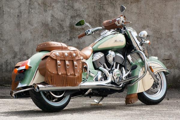 PENZL AUSPUFFANLAGE FÜR - Indian® - Bagger - Chieftain Elite - Baujahr 2015 bis 2020 - mit elektronische Steuerung - Durchmesser 100Ø