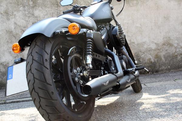PENZL AUSPUFFANLAGE FÜR - Harley-Davidson - 1200 Forty-Eight Special (XL1200XS) - Motor 1200 - Baujahr 2018 bis 2020 - nur mit elektronische Steuerung