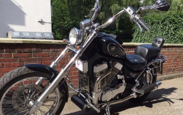 PENZL AUSPUFFANLAGE FÜR -  Suzuki® - Intruder VS1400 - Baujahr 1986 bis 2003 - nur mit manuelle Steuerung