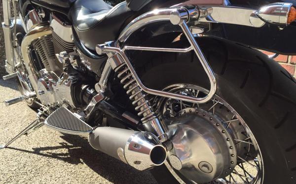 PENZL AUSPUFFANLAGE FÜR -  Suzuki® - Intruder VS1400 - Baujahr 1986 bis 2003 - nur mit manuelle Steuerung