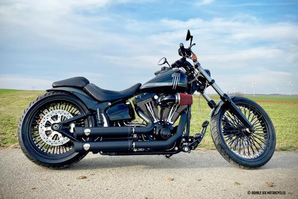 PENZL AUSPUFFANLAGE FÜR - Harley-Davidson - Softail Rocker (FXCW) - Motor TC96 - Baujahr 2007 bis 2011