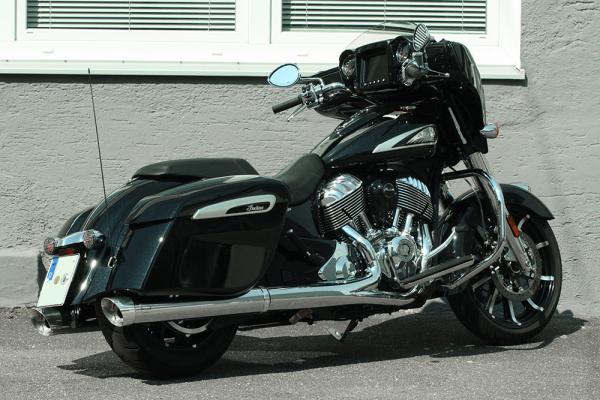 PENZL AUSPUFFANLAGE FÜR - Indian® - Bagger - Chieftain Elite - Baujahr 2015 bis 2020 - mit elektronische Steuerung - Durchmesser 100Ø