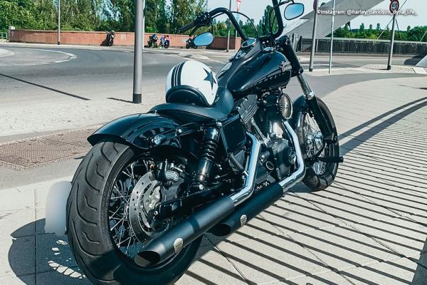 PENZL AUSPUFFANLAGE FÜR - Harley-Davidson - Dyna Super Glide Custom (FXDC)  - Motor TC88/TC96/TC103 - Baujahr 2005 bis 2014 - mit manuelle oder elektronische Steuerung