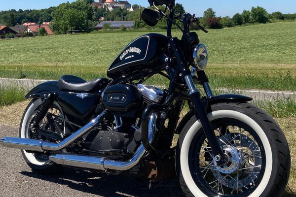 PENZL AUSPUFFANLAGE FÜR - Harley-Davidson - 1200 Custom Limited (XL1200CA/CB) - Motor 1200 - Baujahr 2013 bis 2017 - mit manuelle oder elektronische Steuerung