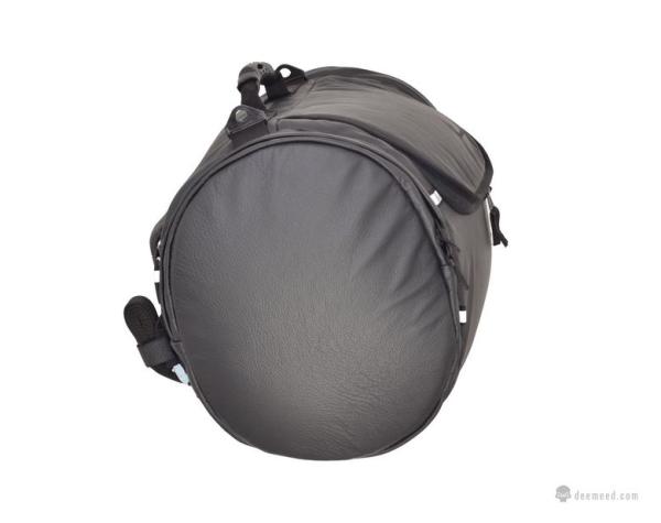 Rollbag Lenkrad oder Sitz Reisetasche LARGE (51L) Motorrad in Cordura, Reflektive Skull oder Leder Motorradtasche