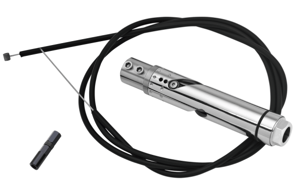 Innenliegender Gaszug