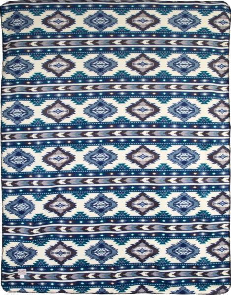 Rockmount Chinle«; blau / weiß - Mexican Chicano Harley Davidson