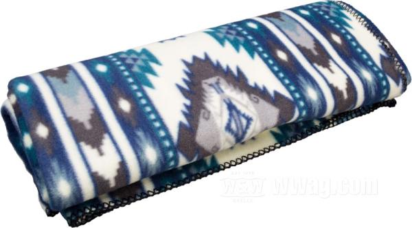 Rockmount Chinle«; blau / weiß - Mexican Chicano Harley Davidson