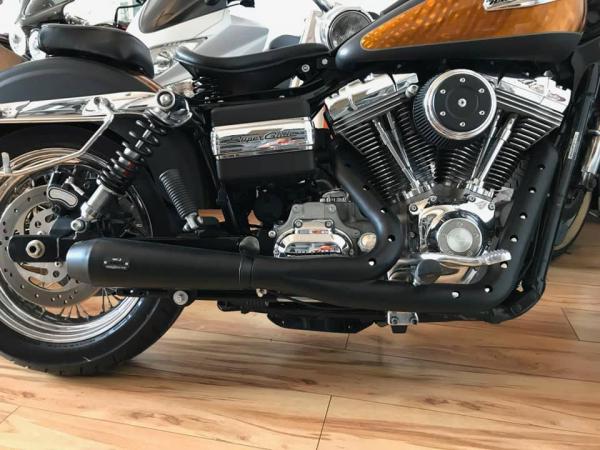 MCJ - 2 in 1 Short Version Megaphone in Chrom oder Schwarz mit Krümmer - FÜR SOFTAIL - STREET BOB - SLIM - LOW RIDER S - BREAKOUT - SPORT GLIDE - FAT BOY - FAT BOB - HERITAGE CLASSIC - AB 2021 EURO 5