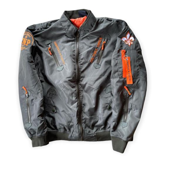 ORANGE SIGNAL Bomberjacke  Choppers n Partys