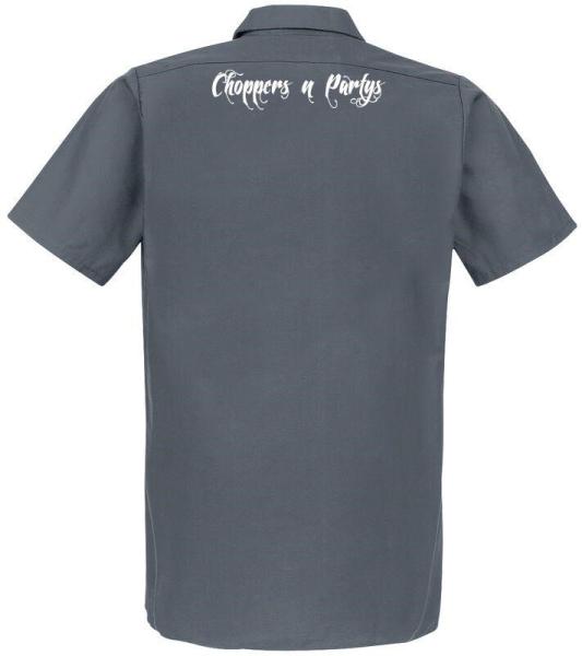 Choppers n Partys Grey for 14  Hemd