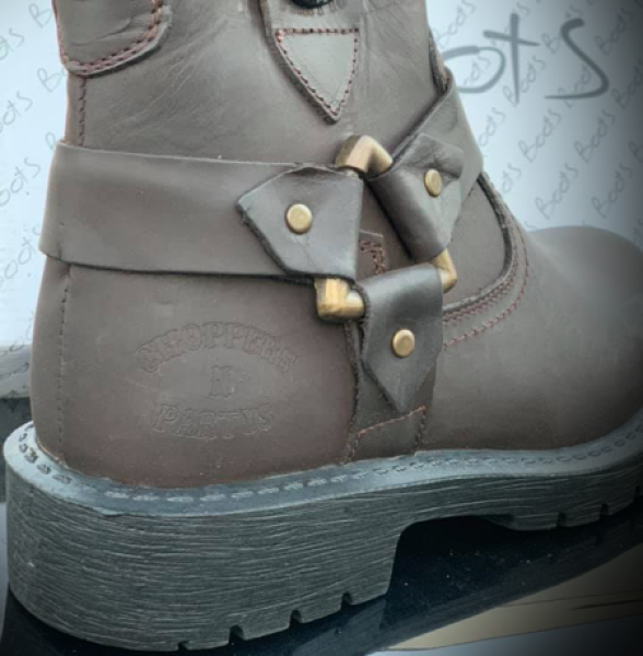 CnP Choppers n Partys Leder Biker Boots Stiefeletten Stiefel Motorrad