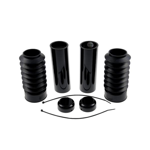Cult-Werk 6-teilig Gabelrohr-Abdeckungsset. glänzend schwarz – 13-17 FXSB (NU)