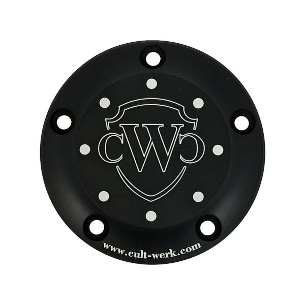 Cult-Werk point Abdeckung schwarz – 99-17 Twin Cam (NU)
