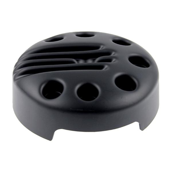 Cult-Werk Luftfilter Abdeckung. Slotted – 16-22 XL Sportster with stock round air cleaner