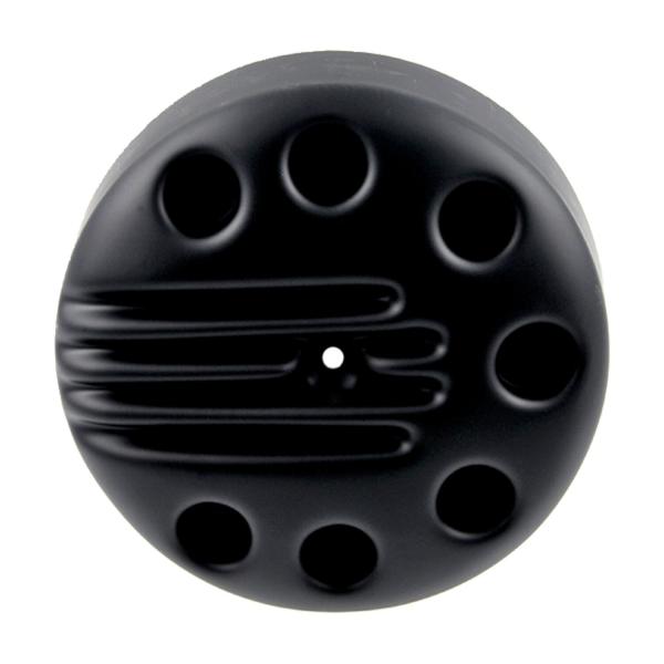 Cult-Werk Luftfilter Abdeckung. Slotted – 16-22 XL Sportster with stock round air cleaner