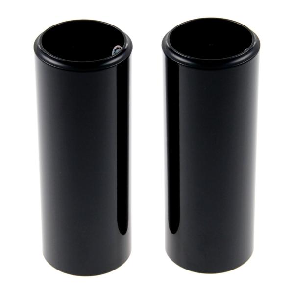 Cult-Werk 2-teilig oberes Gabelabdeckungsset. glänzend schwarz – 18-26 Softail Street Bob; FXST Standard: 18-20(NU)FXBB Street Bob 107; 25-26 FXBB Street Bob 117; 21-24(NU)FXBBS Street Bob 114; 20-24(NU)FXST Standard 107