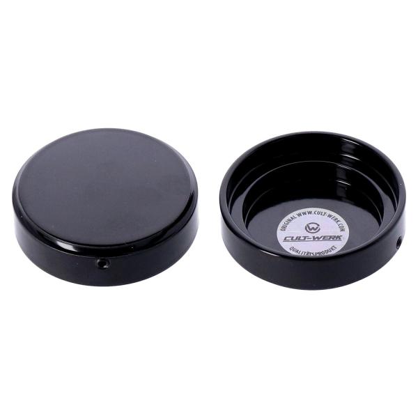 Cult-Werk 2-teilig fork tube cap bolt Abdeckungsset – 16-22 XL1200X Forty Eight (NU)