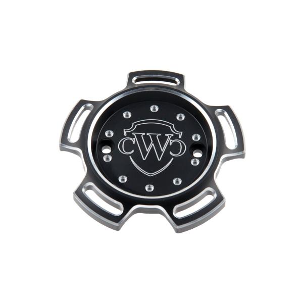 Cult-Werk point Abdeckung schwarz, logo – 17-25 M8 (excl