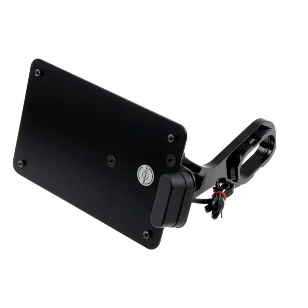 Cult-Werk seitlicher Kennzeichenhalter. France – 18-26 Softail (excl