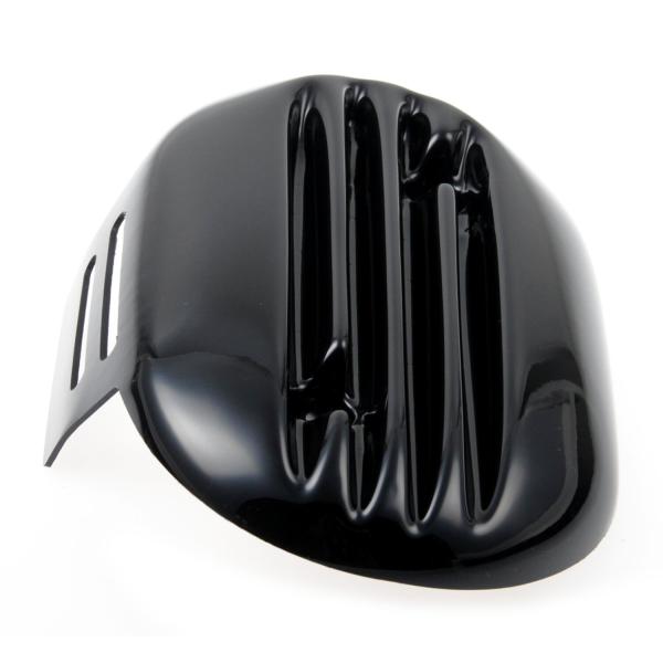 Cult-Werk Luftfilter Abdeckung Racing. glänzend schwarz – 18-24 Softail; 18-25 FLT/Touring