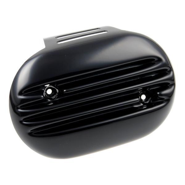 Cult-Werk Luftfilter Abdeckung Racing. glänzend schwarz – 18-24 Softail; 18-25 FLT/Touring
