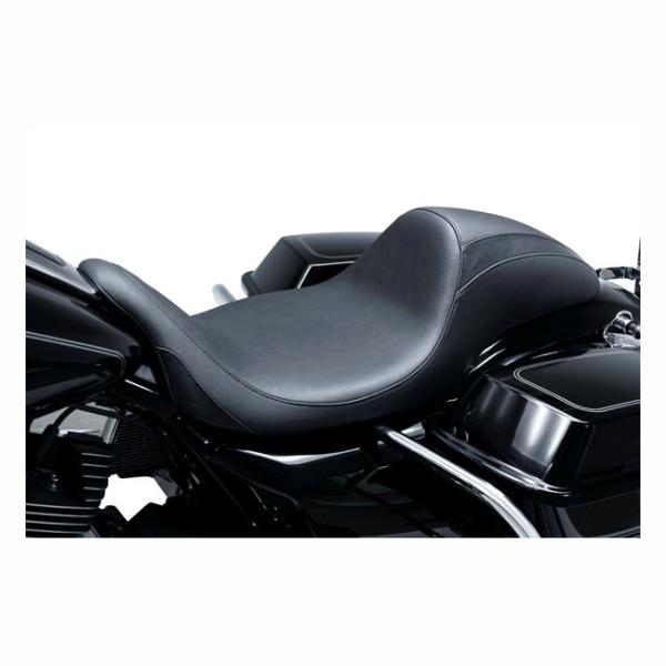 Mustang, Hightail Fastback 2-up seat, Hightail Fastback 2-Sitzer Bagger Sitz für Harley Davidson 08-25 FLT/Touring (excl. 2021 FLH; 2023 FLHFB; 23-25 FLHXSE, FLTRXSE; 24-25 FLHX, FLTRX, FLTRXSTSE; 2025 FLHXU; all Tour-Pak models); 12-22 CVO erfordern die 