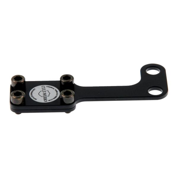 Cult-Werk ignition coil relocation Halterung Set. schwarz – 06-22 XL Sportster (NU)