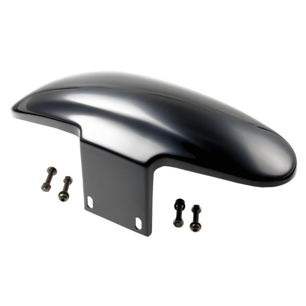 Cult-Werk ''Custom V1'' Frontfender, 19". glänzend schwarz – 14-25 (NU) FLT/Touring (excl