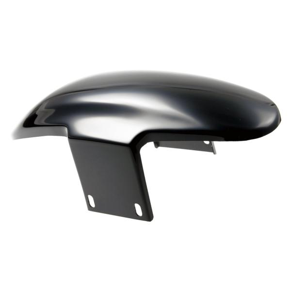 Cult-Werk ''Custom V1'' Frontfender, 19". glänzend schwarz – 14-25 (NU) FLT/Touring (excl