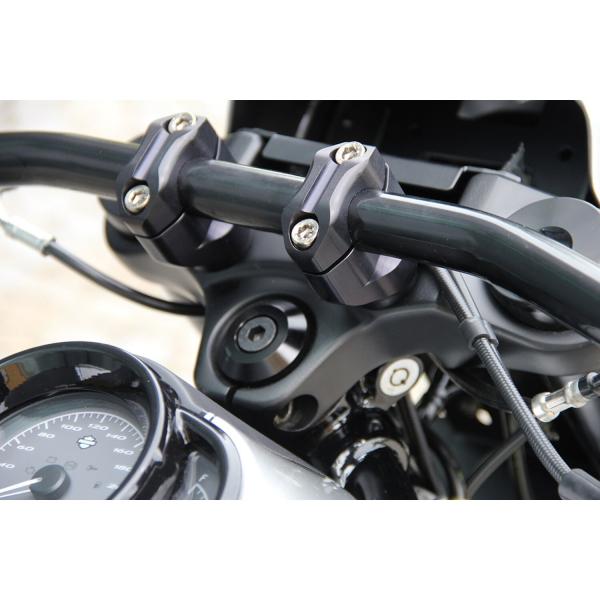 Cult-Werk V-Rod risers set. schwarz – 02-17 VRSC V-Rod models (NU)