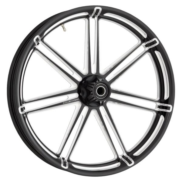 Arlen Ness, rim 7-valve 3.50 x 21. Front. Black