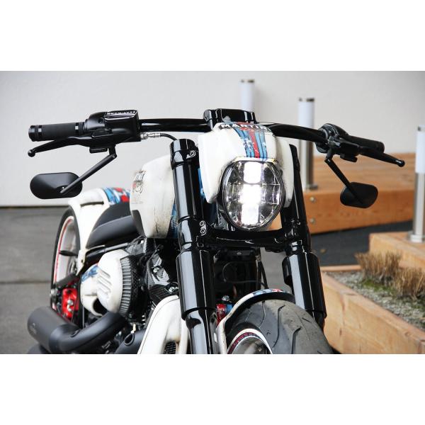 Cult-Werk 6-teilig Gabelrohr-Abdeckungsset. glänzend schwarz – 18-26 Softail Breakout: 18-19(NU)FXBR Breakout 107; 20-22(NU)FXBRS Breakout 114; 23-26 FXBR Breakout 117