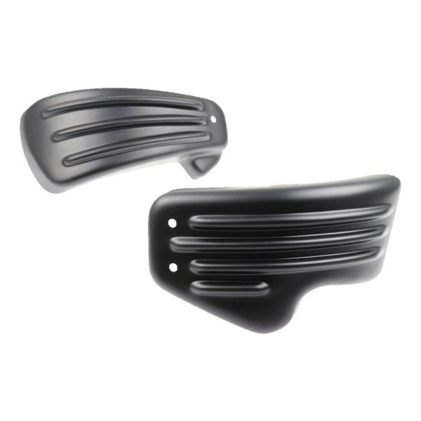 Cult-Werk Seitenabdeckung set ''Racing''. mattschwarz – 18-24 Softail with air ride systems