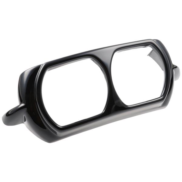 Cult-Werk FLTR headlamp trim ''Bad Look''. glänzend schwarz – 15-23 FLTR Road Glides (excl