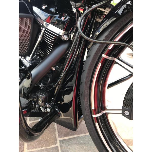 Cult-Werk bug spoiler ''Custom''. glänzend schwarz – 17-25 FLT/Touring (excl