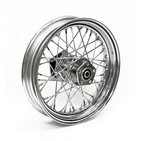 3.00 x 16 Hinterrad 40 Speichen verchromt – 86-99 FLT/Touring (NU)
