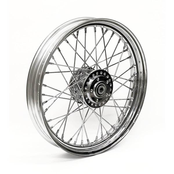 2.50 x 19 front wheel 40 spokes chrome – 78-83 FXR/FX/XL Sportster